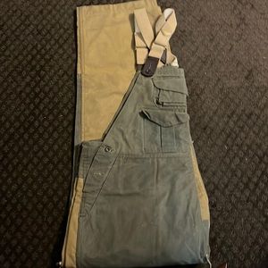 Filson Men’s Double Hunting Bibs with Zipper Size 44